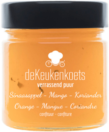 Keukenkoets Sinaas-Mango-Koriander 70%