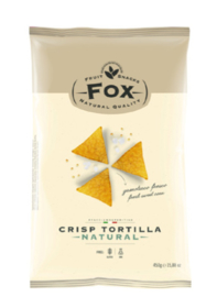 *Fox Mega bag Tortilla Chips Naturel 450 gram