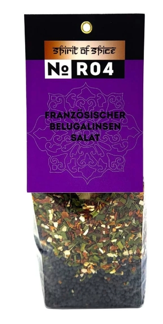 Spirit of Spice  Franse Beluga linzensalade.