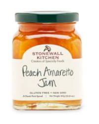 Stonewall Kitchen Peach Amaretto Jam