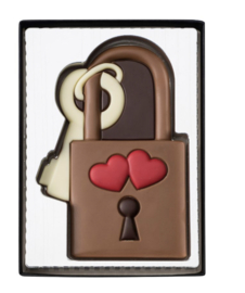 Chocolade GiftBox Love Lock (Slotje)