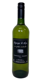 Witte Wijn voor bij Asperges Chardonnay-Viognier. (Frankrijk)