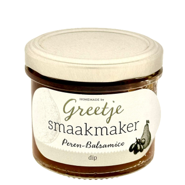 Kaasdip Peer Balsamico Homemade By Greetje