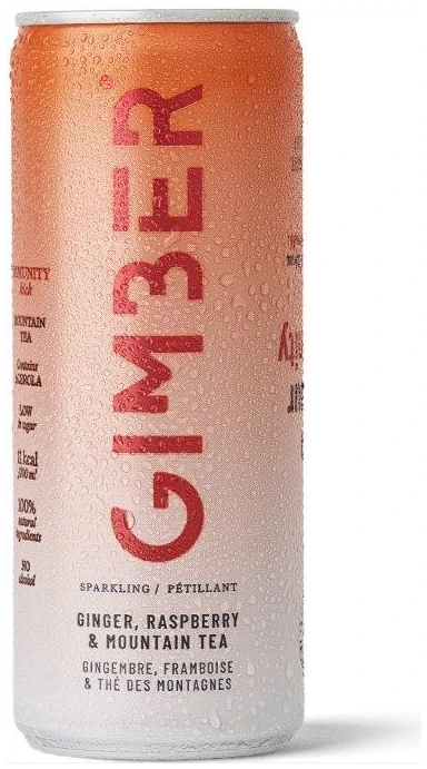 Gimber Drink Immunity 0% BIO in blik