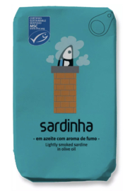 Sardinha Sardines Licht gerookte MSC-Sardientjes in Olijfolie