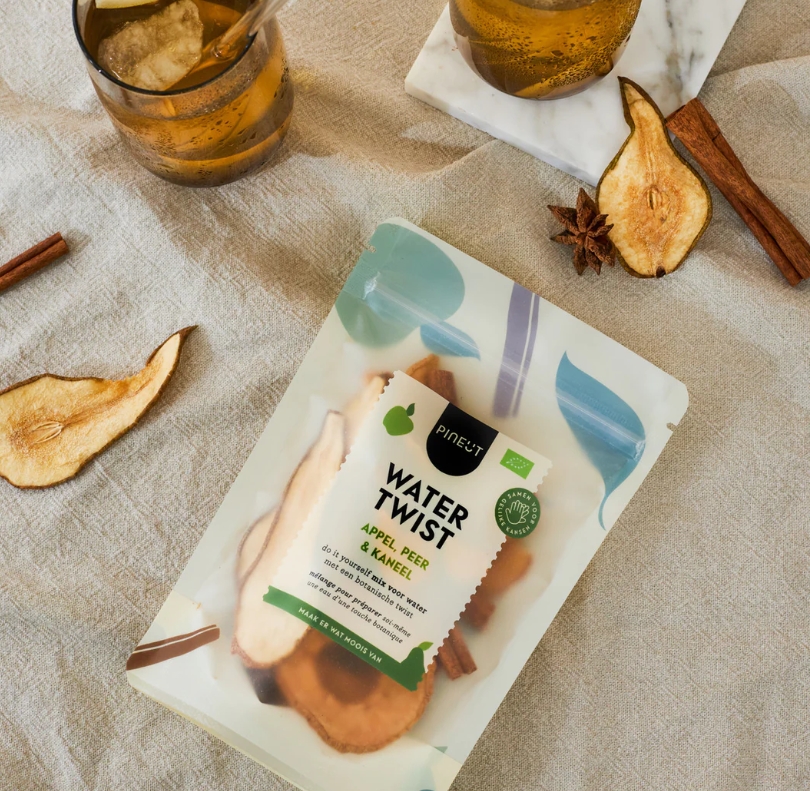 *Pineut Navul zakje Appel Peer Kaneel  (voor 10 liter)