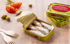 La Belle-Iloise - Sardines in de olijfolie met tomaat