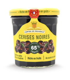 Les Confitures de Haute Provence Zwarte Kersen Confiture