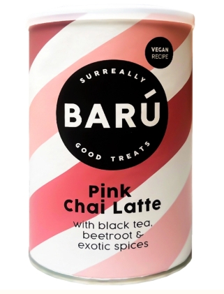 BARÚ Pink Chai Latte