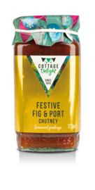 Cottage Kerst - Festive Fig & Port Chutney