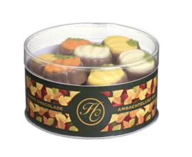 Luxe Chocolade Herfst pompoentjes Koker