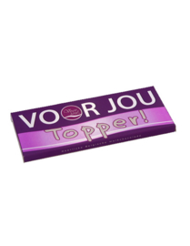 ChocoladeReep Voor Jou Topper