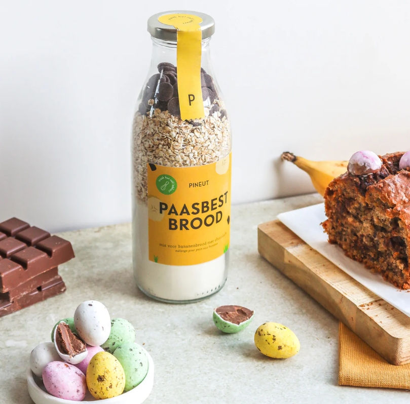 Pineut BananenBrood (Paas Brood.)