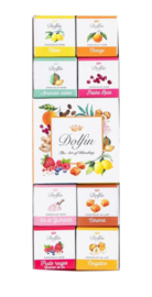 Dolfin Chocolade Vierkantjes Gemengd 24 st