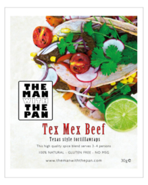 (ADVIESDATUM FEB 2024) The MAN with the PAN Spice Blend Tex Mex Beef