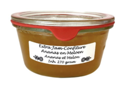 van Woerkom Extra Jam-Confiture Ananas & Meloen