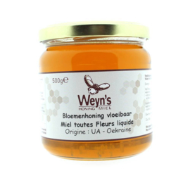 Weyn's Bloemen Honing 500 gram (Vloeibaar)