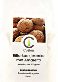 Custers Cakemix Amaretto Bitterkoekjes 500 Gram