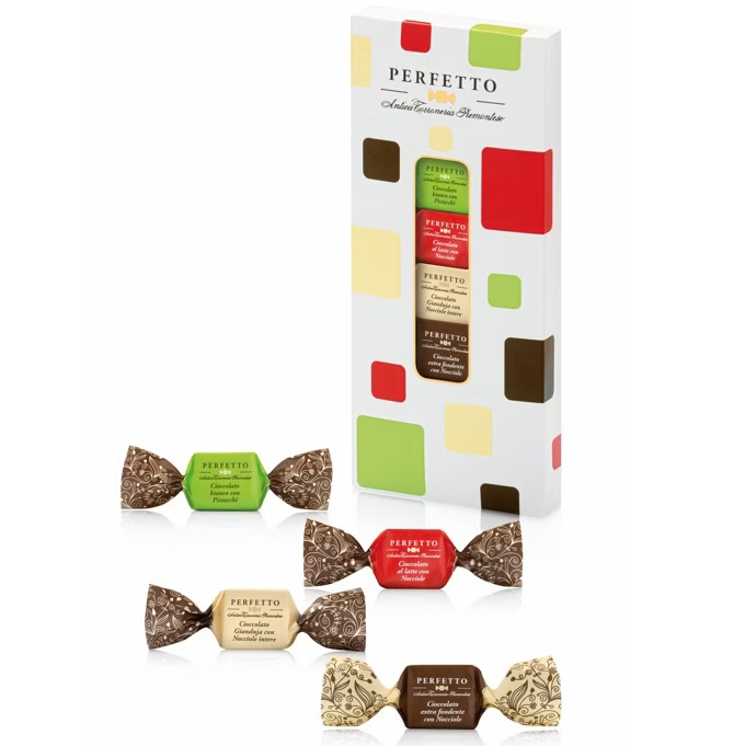 Perfetto Cubotto 4 smaken in Geschenkdoos