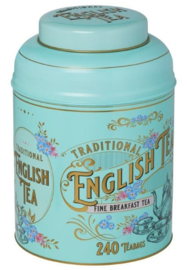 New English Tea Breakfast Tea Victorian 240 zakjes in XL-blik