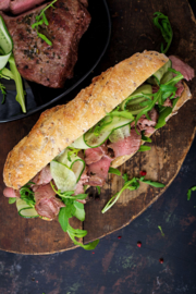 RECEPT: Steak Sandwich met NOMU Rundvlees Rub