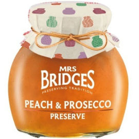 Mrs. Bridges Jam Perzik &  Prosecco
