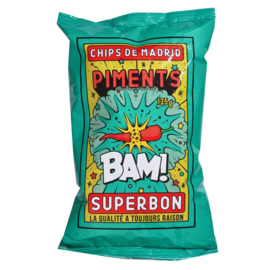 Superbon Chips Rode Peper 135 gram