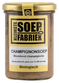 BIO Champignon (D)roomsoep Kleinste Soepfabriek