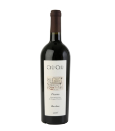 Wijn Ciu Ciu Bacchus Rosso Peceno (Italië)