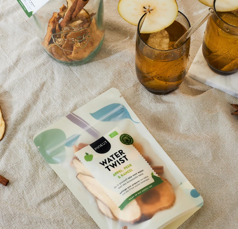 *Pineut Navul zakje Appel Peer Kaneel  (voor 10 liter)