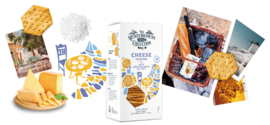 The Mediterranean Snack Cheese Cracker Sea Salt Glutenvrij.