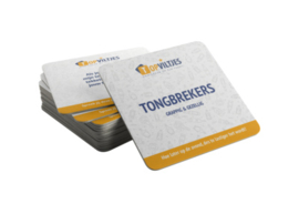 Bierviltjes Tongbrekers Mix (10 stuks)