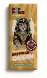 Chocoladereep Melk: Pop Paws You’re an Egyptian Queen