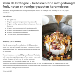 *LITER Yann de Bretagne Karamel met zeezout en honing