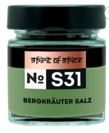 Spirit of Spice Bergkräuter Salz (donker vlees, kruidenboter, salades en aardappelgerechten)