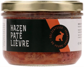 De Veurn' Hazen Paté Groot 180 Gram