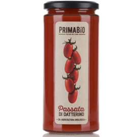 PrimaBio Tomaten puree, Passata van Datterino Tomaten.