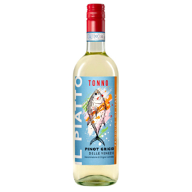 Wijn Sgarzi Luigi Il Piatto TONNO Pinot Grigio delle Venezie DOC  (Italië)