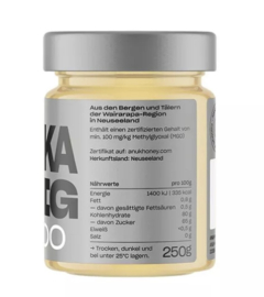 ANUK Manuka Honing New Zealand MGO100