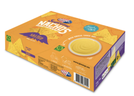 Jimmy's Supreme Gezouten Nacho's met Kaas Dip