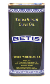 Fles met Olijfolie Dorica Groene Tint Glaswerk + 250 ml. Betis Olijfolie