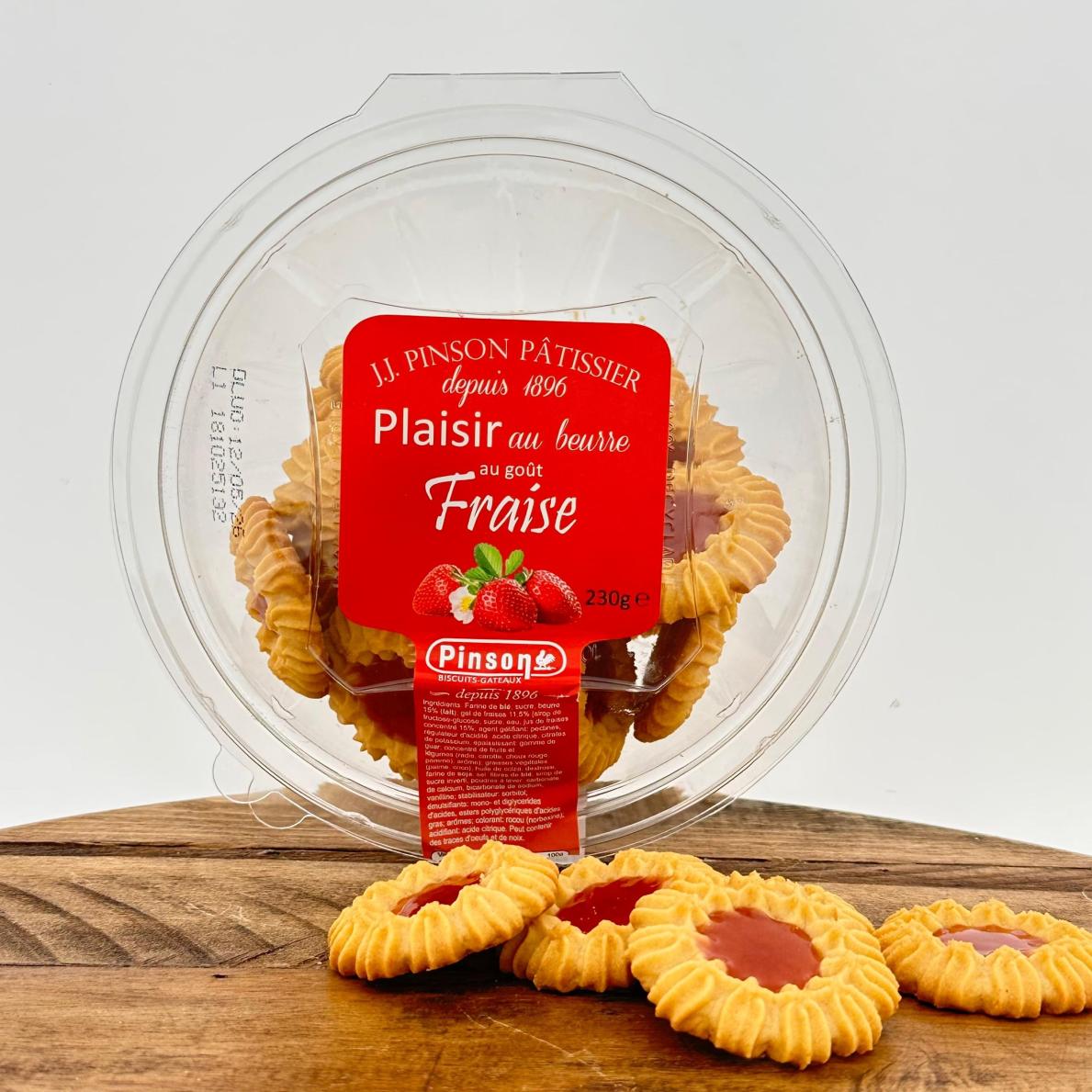 Pinson Belgische Aardbeien Koekjes