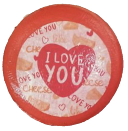Verse Kaas / Boeren Pondje Naturel:  I Love You!  Kaas (lang houdbaar)