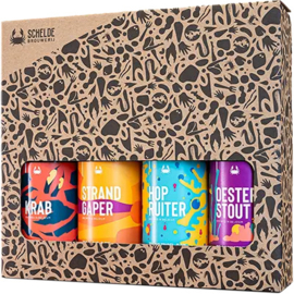Scheldebrouwerij  Giftpack Mix Craft 4 x 30 cl.