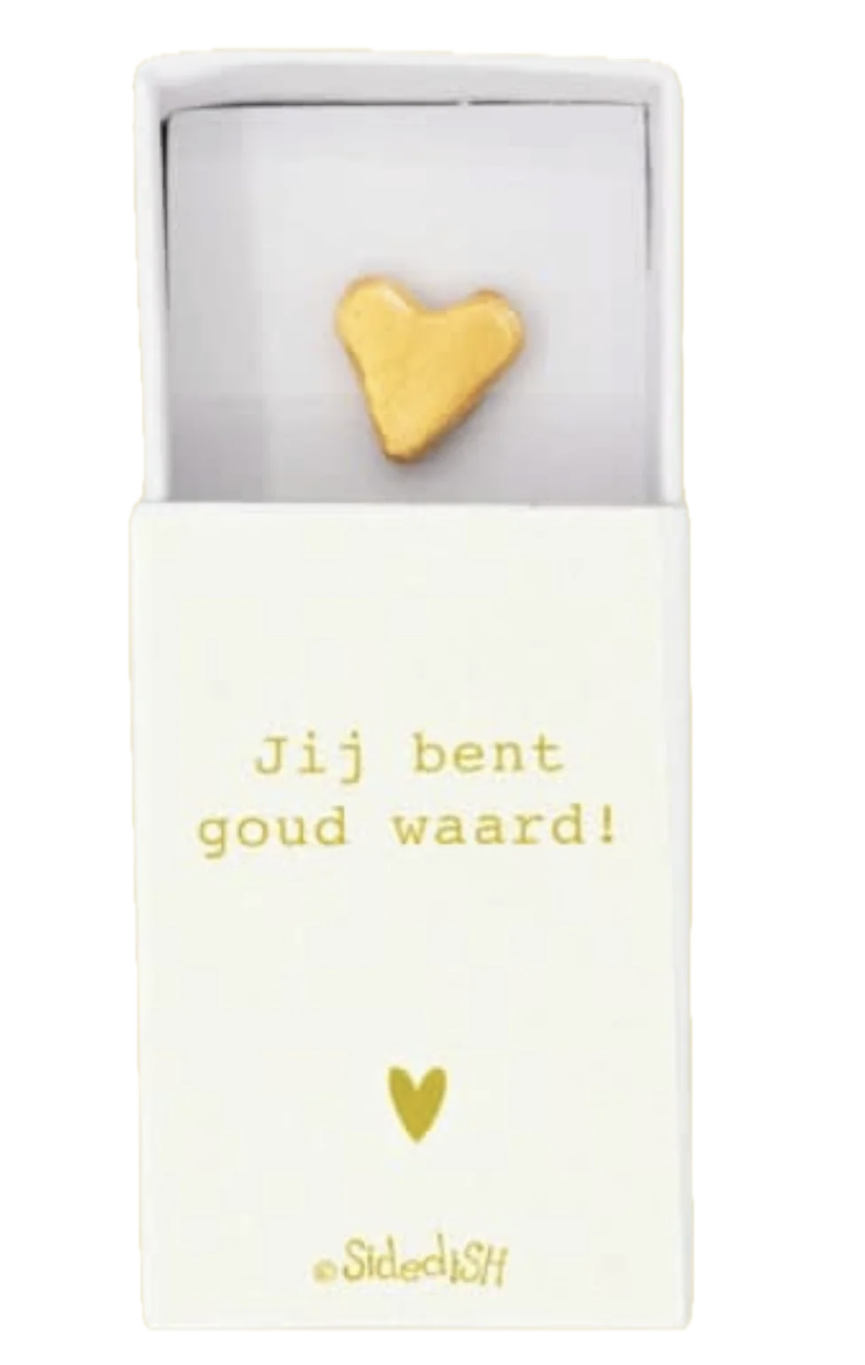 Doosje: Jij bent goud waard doosje
