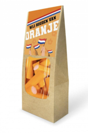 Wij houden van Oranje Oranjestokjes
