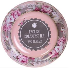 New English Tea English Breakfast Tea Roze Bloemen (240 st)