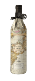 Wijn Rood Château de Jau IGP Syrah / Grenache "World Map" (Frankrijk)