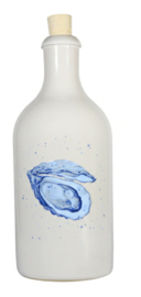 Marechal Fles Oester Delftsblauw GEVULD met 500 ml. Spaanse Betis Olijfolie