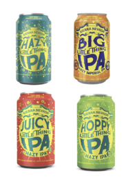 Bier Sierra Nevada 4- pack in transparante Folie verpakt